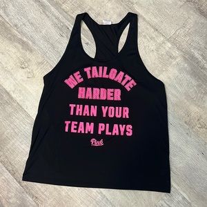 VS PINK racerback tank top